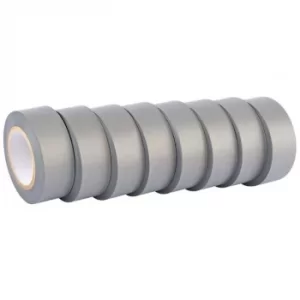 Image of Draper 10M x 19mm Grey Insulation Tape to BSEN60454/Type2 (Pack of 8)