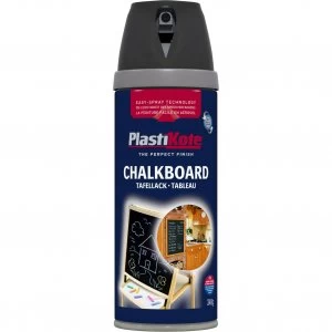 Image of Plastikote Aerosol Chalkboard Aerosol Spray Paint Black 400ml