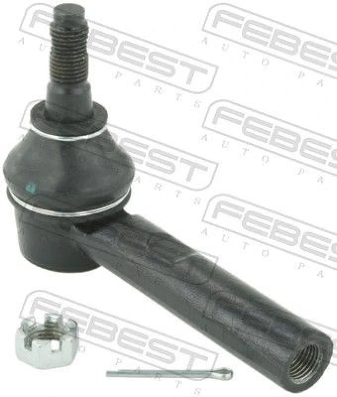 Image of FEBEST 2121-EXPIII Track rod end Front Axle Tie Rod End (914)
