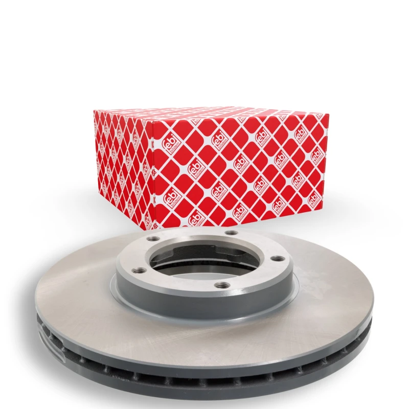 Image of FEBI BILSTEIN 29980 Brake disc Front Axle, internally vented, Coated Brake Disc (82)