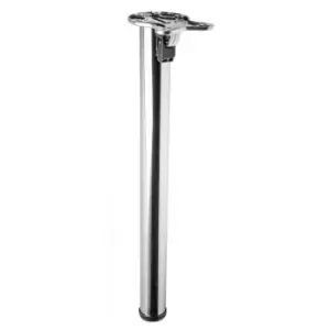 Image of GTV Folding Table Leg 870mm Diameter 50mm - Colour Inox, Pack of 1