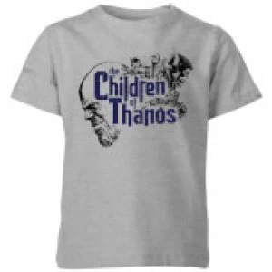 image of Marvel Avengers Infinity War Children Of Thanos Kids T-Shirt - Grey - 11-12 Years