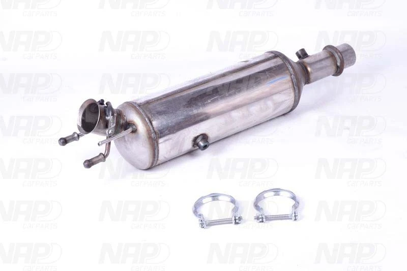 Image of NAP carparts CAD10213 Particulate Filter with fastening/mounting material Soot-/ Particle Filter,exhaust system (1256)