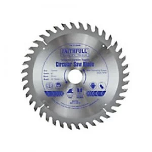 image of Faithfull TCT Circular Saw Blade 150 x 20 mm x 40T