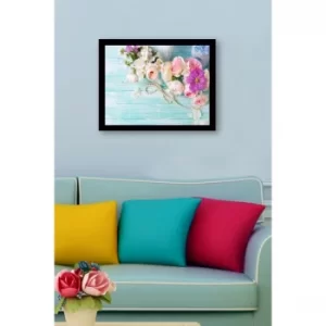 Image of SC0839 Multicolor Decorative Framed MDF Painting
