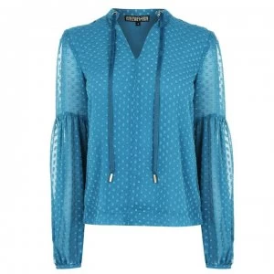 Biba Plain Blouse - Teal