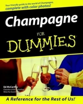 Image of Champagne for Dummies by Ed Mccarthy Paperback