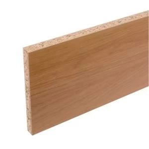 Image of Cooke Lewis Kitchens Natural Oak effect Straight plinth L2.4m