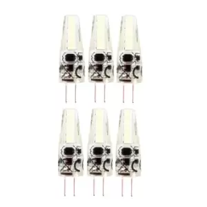 Image of 1.8W LED Mini Bulb G4, Daylight 6500K (pack of 6)