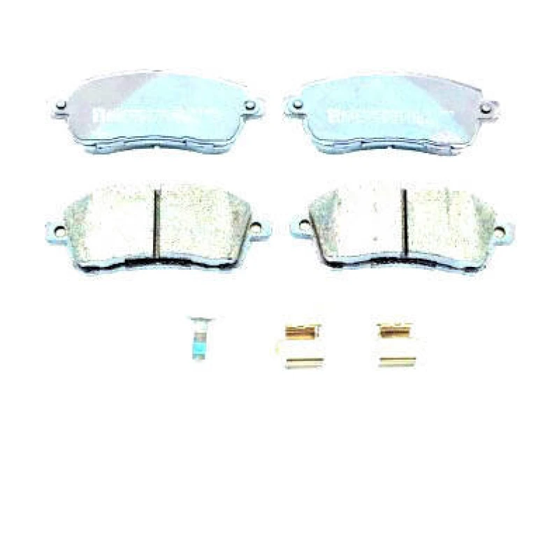 Image of ZIMMERMANN 22191.175.2 Brake pad set Front Axle, Photo corresponds to scope of supply, with bolts/screws Brake Pad Set,disc brake (402)