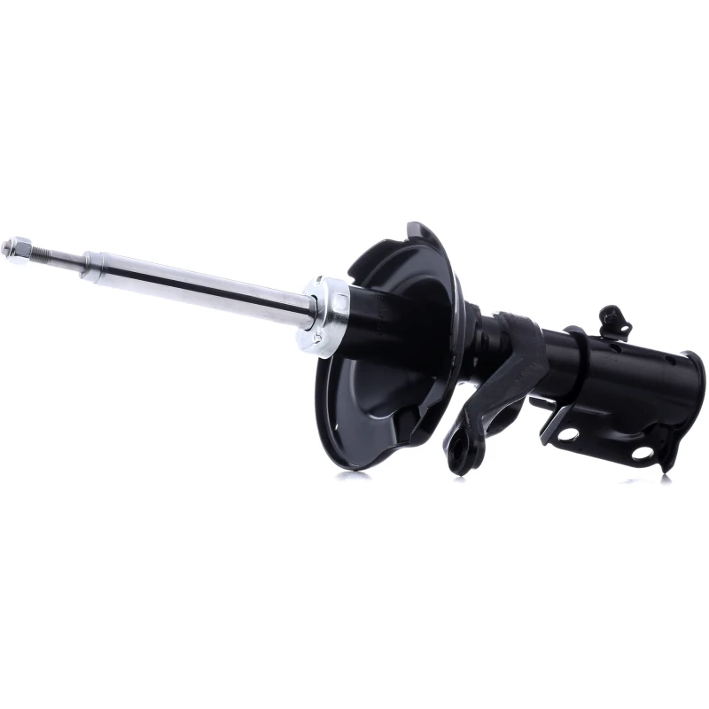 Image of STARK SKSA-0132636 Shock absorber Front Axle Left, Gas Pressure, Twin-Tube, Suspension Strut, Bottom Clamp Shock Absorber (854)