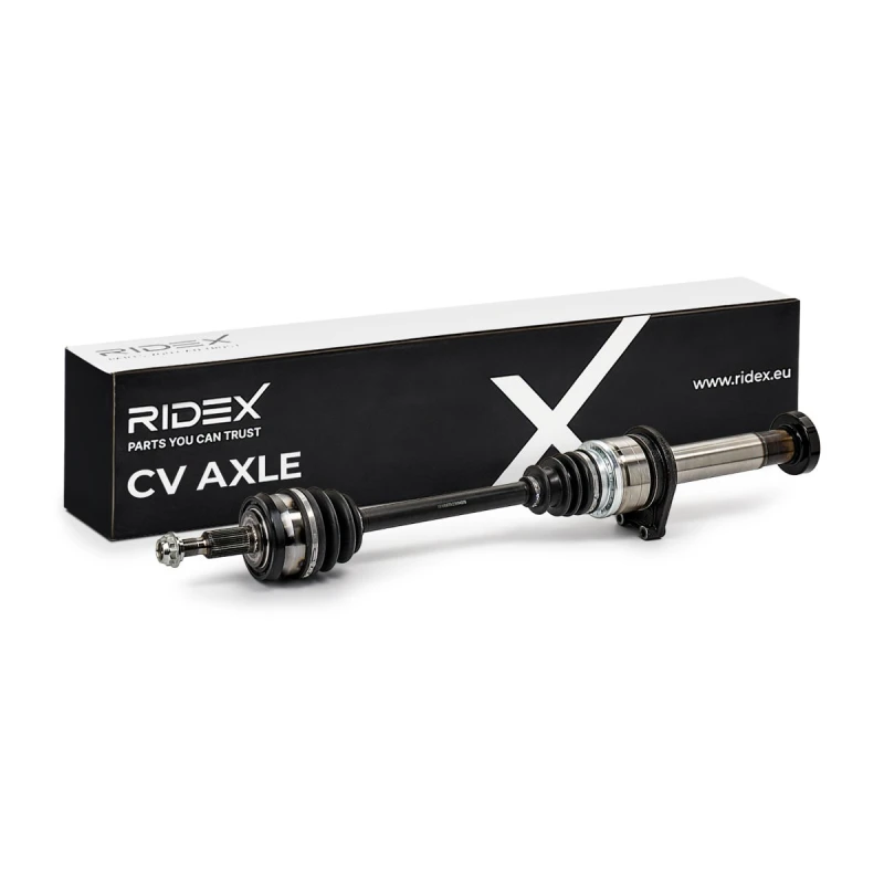 Image of RIDEX 13D2146 Drive shaft Front Axle Right, for vehicles without ABS Drive Shaft (13)