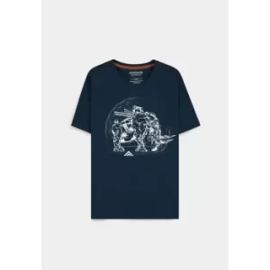 Image of Horizon Forbidden West T-Shirt Logo Size M