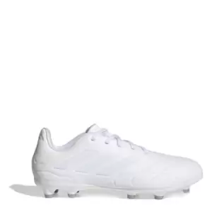 Image of adidas Copa Pure.3 Childrens Firm Ground Football Boots - White