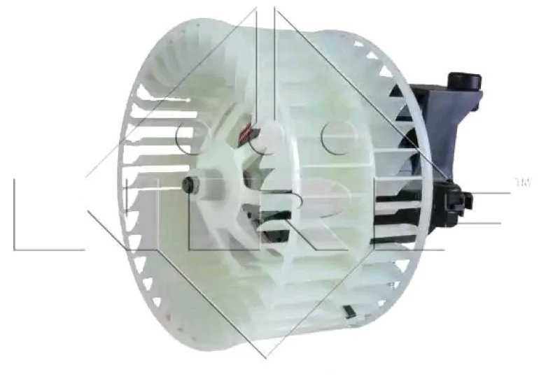 Image of NRF 34081 Blower Motor without integrated regulator Interior Blower (2669)