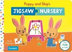 Image of Poppy and Skips Jigsaw Nursery by David Wojtowycz Book