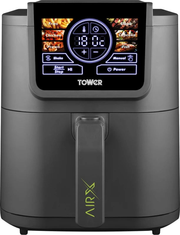 Image of Tower AirX AI 5L T17166 Air Fryer - Grey