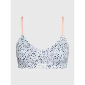Image of Tommy Hilfiger Unlined Bralette Print - Black