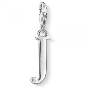 image of THOMAS SABO Silver Letter J Charm 0184-001-12