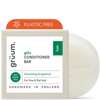 image of gruum Glos Zero Plastic Conditioner Bar 50g - Volumising