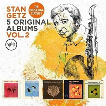 Image of 5 Original Albums - Volume 2 by Stan Getz CD Album