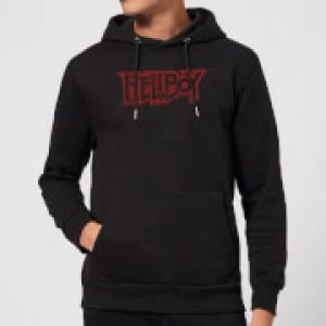 Image of Hellboy Logo Hoodie - Black