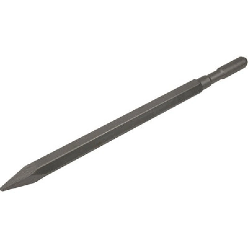 Image of Loops 600mm Impact Breaker Point - Chicago Pneumatic CP9 - Demolition Hammer Chisel Metallics