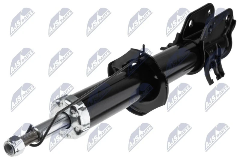 Image of NTY A-SU-011 Shock absorber Front Axle Left, Gas Pressure, Suspension Strut, Top pin Shock Absorber (854)