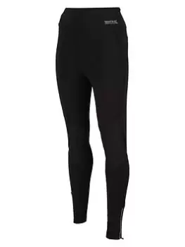 image of Regatta Highton Pro Leggings - Black, Size 16, Women