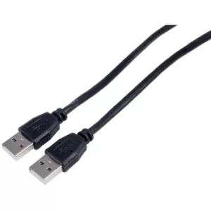 image of AV:Link 113.003UK USB 2.0 Type A Plug To Type A Plug 1.5m