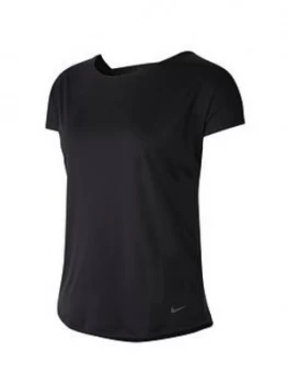 Image of Nike Training Pro Elastika T-Shirt - Black
