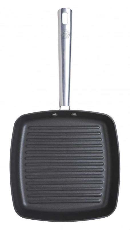 Image of Anolon Black 'Professional' Non Stick Dishwasher Safe Durable Grill Pan Black