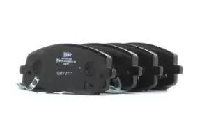 Image of VALEO Brake pad set HYUNDAI,KIA 301707 581010XA01,581010XA10,5810107A10 5810107A20