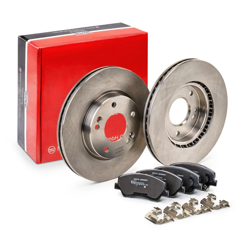 Image of Brake discs and pads set MAPCO 47256
