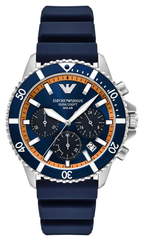 Image of Emporio Armani AR11696 World Explorer Solar Chronograph (43. Watch