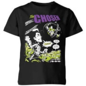 Image of Toy Story Comic Cover Kids T-Shirt - Black - 11-12 Years