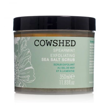 image of Body Scrubs by Cowshed Spearmint Exfoliating Sea Salt Scrub 350ml