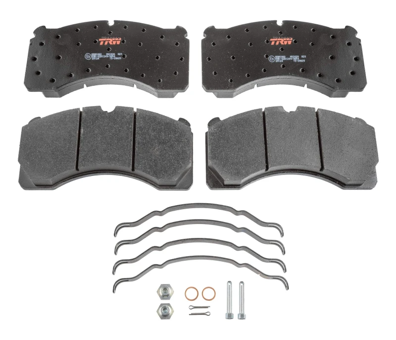 Image of TRW GDB5082 Brake pad set prepared for wear warning indicator Brake Pad Set,disc brake (402)