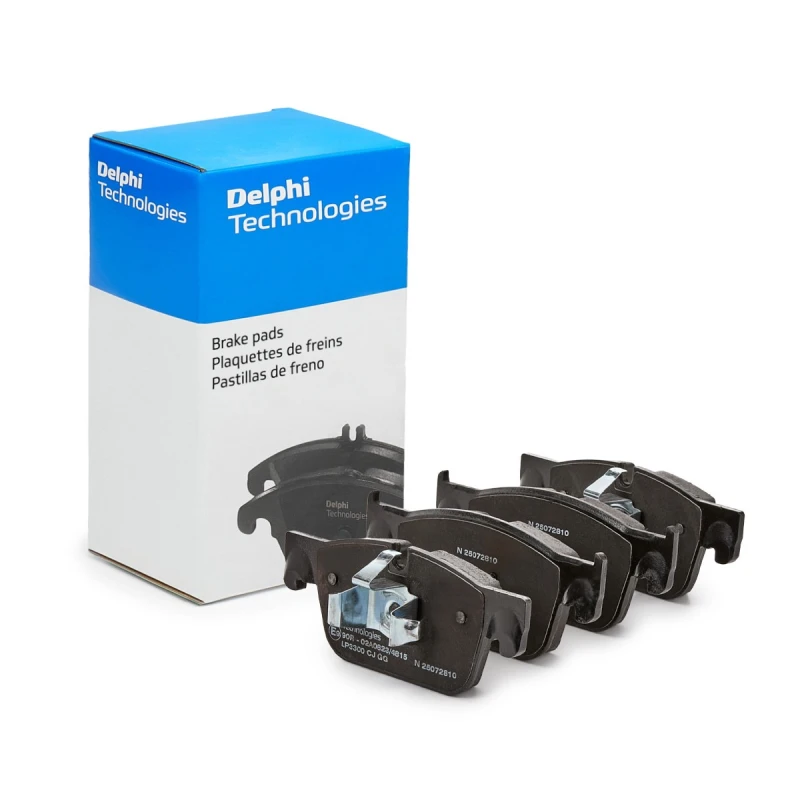 Image of DELPHI Brake pad set DELPHI LP3300