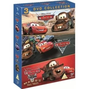 Image of Cars 1 & 2 & Cars Toon DVD
