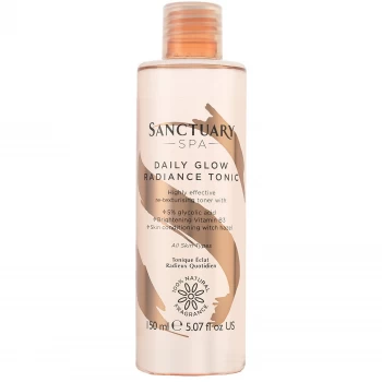 image of Sanctuary Spa Daily Glow Radiance Tonic Glycolic Toner 150ml