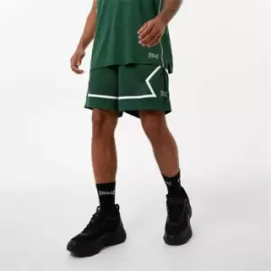 Image of Everlast Basketball Panel Shorts - Green