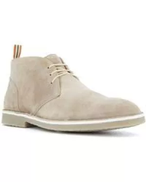 Image of Dune Cash Lace Up Desert Boots - 6 - beige