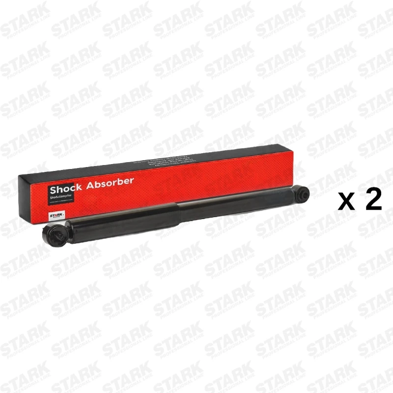 Image of STARK SKSA-01337280 Shock absorber Gas Pressure, Twin-Tube, Telescopic Shock Absorber, Top yoke Shock Absorber (854)