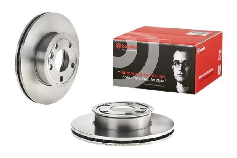 Image of BREMBO Brake disc BREMBO 09.5566.10