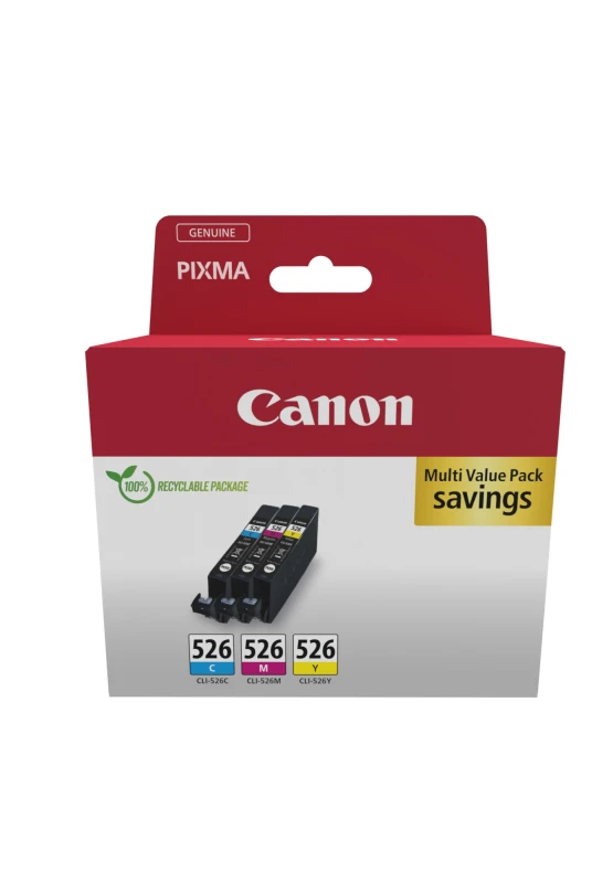 Image of Canon 4541B019 ink cartridge 3 pc(s) Original Cyan Magenta Yellow 4541B019