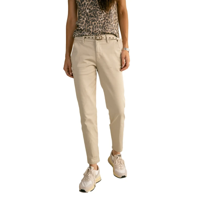 Image of Freeman T Porter Womens Trousers Freeman T Porter Claudia Felicia Blanc Female 26