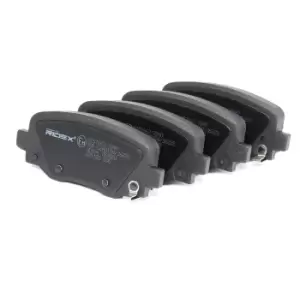 Image of RIDEX Brake pad set 402B1024 Brake pads,Brake pad set, disc brake FIAT,JEEP,CHRYSLER,500X (334_),Renegade SUV (BU, B1),CHEROKEE (KL),Compass (MP, M6)