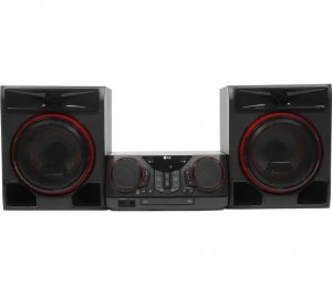 image of LG CK56 XBOOM Bluetooth Megasound Party Hi-Fi System Black