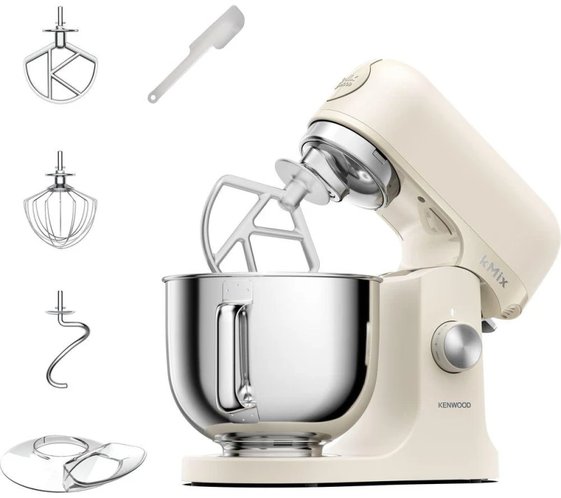 Image of Kenwood kMix KMX751ACR Stand Mixer - Cream 5011423009827